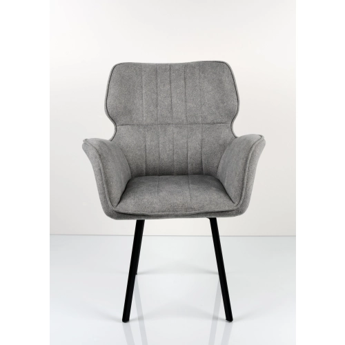 Krzesło DELUXE KR-168 Tkanina STRONG 14 Noga Metalowa